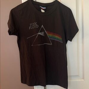 PINK Victoria's Secret Black Pink Floyd Tee